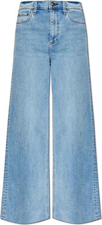 Rag & Bone Wide Leg Jeans