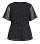 Thumbnail for your product : City Chic Sweet Spot Top - black