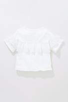 Thumbnail for your product : Next Girls White Broderie Frill Top (3-16yrs)