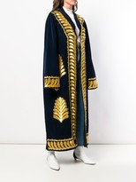 Thumbnail for your product : A.N.G.E.L.O. Vintage Cult 1970s Open-Front Embroidered Coat