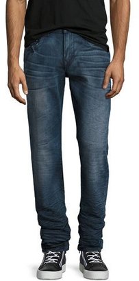 True Religion Geno Flap-Pocket Straight-Leg Jeans, Clouds