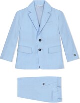 Thumbnail for your product : Dolce & Gabbana Children Single-Breasted Linen Suit