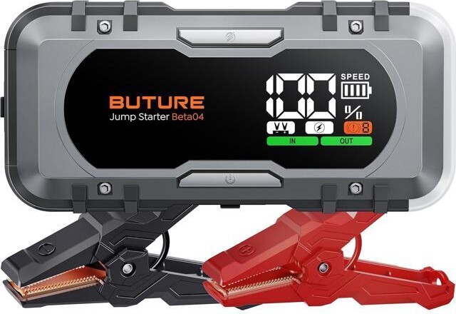 CELUX BUTURE Car Battery Jump Starter 6000A Jump Box 65W Fast Charging (All Gas/12.0L Diesel), Portable Car Jump Starter Battery Pack, Battery Jumper...