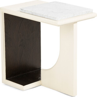 TJMAXX 20X20 Blanc Chairside Table