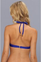 Thumbnail for your product : Luli Fama Cosita Buena Fringe Plunge Push-Up Underwire Bikini Top