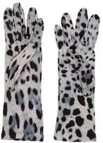 Thumbnail for your product : Dolce & Gabbana Wool Printed Gloves w/ Tags Grey Wool Printed Gloves w/ Tags
