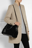 Thumbnail for your product : Burberry Medium shearling and leather tote