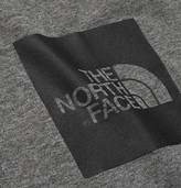 Thumbnail for your product : The North Face Logo-Print Melange Cotton-Blend Jersey T-Shirt