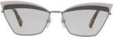 Thumbnail for your product : Valentino Eyewear Tinted Cat-Eye Sunglasses
