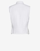 Thumbnail for your product : Barbara Bui Pique Sleeveless Shirt