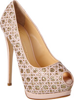 Thumbnail for your product : Giuseppe Zanotti Sharon Sequin & Leather Pump