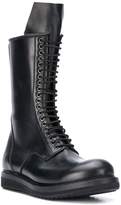 Thumbnail for your product : Rick Owens lace-up combat boots
