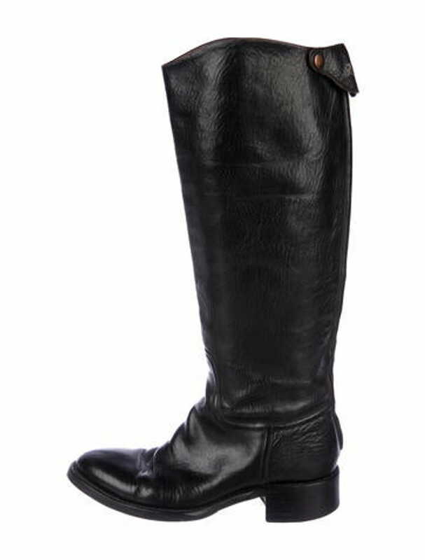 Rocco P. Leather Riding Boots Black - ShopStyle