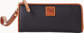 Thumbnail for your product : Dooney & Bourke Pebble Grain Zip Clutch Wristlet