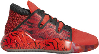 burgundy high top adidas