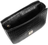 Thumbnail for your product : DeMellier Vancouver Croc-Embossed Leather Crossbody Bag