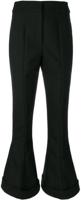 Jacquemus flared cropped trousers