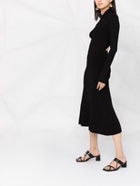 Thumbnail for your product : Dion Lee Ribbed-Knit Fitted Dress