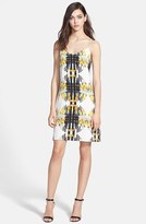Thumbnail for your product : Rebecca Minkoff 'Leigh' Print Silk Slipdress
