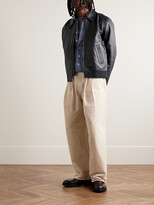 Thumbnail for your product : Officine Generale Charles Slim-Fit Leather Jacket