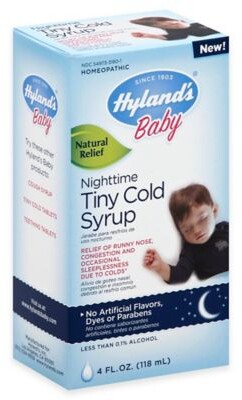 Hyland's 4 oz. Baby Nighttime Tiny Cold Syrup