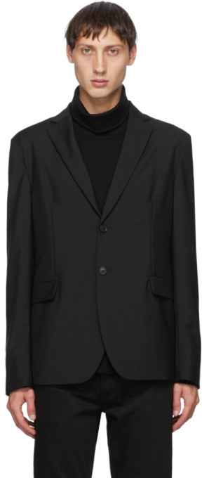 acne studios black blazer