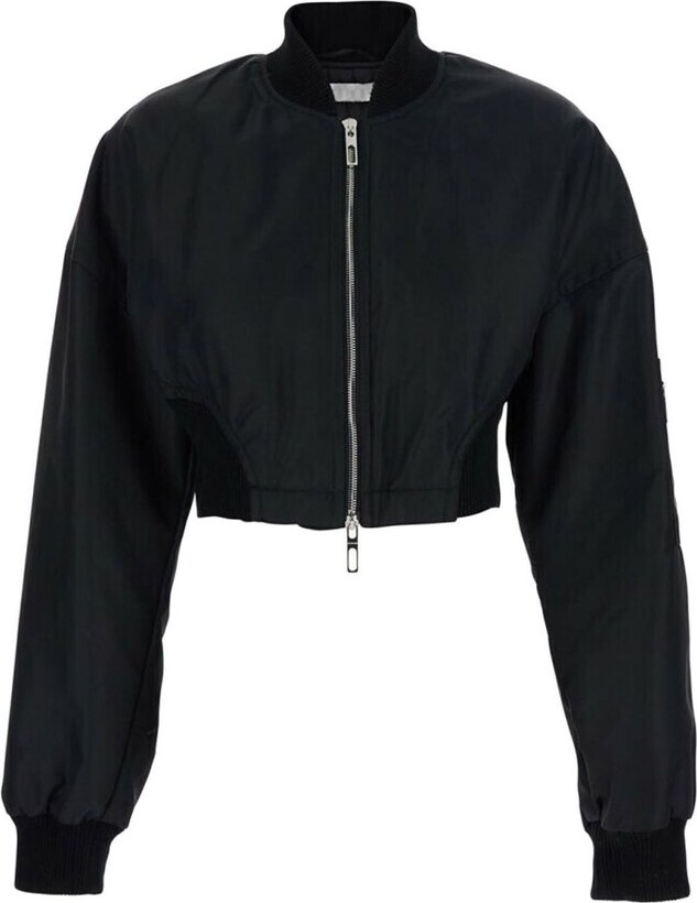 Sportmax Spxvezzoso Cropped Zip-Up Jacket