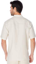 Thumbnail for your product : Cubavera Big & Tall Short Sleeve Stripe Panel Shirt