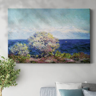 Highland Dunes At Cap d'Antibes, Mistral Wind, 1888-Gallery Wrapped Canvas