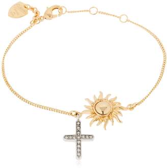 Schield Sun & Cross Bracelet
