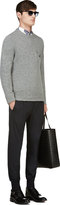 Thumbnail for your product : Paul Smith Navy Wool Pleated Trousers
