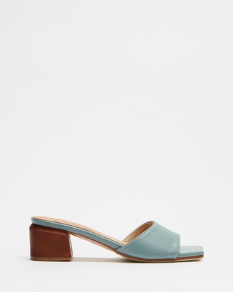 James Smith JAMES | SMITH - Women's Blue Mid-low heels - Cremona Midi - Size 38 at The Iconic