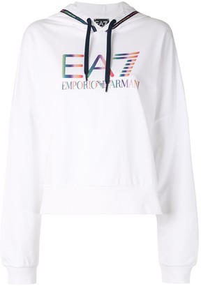 emporio armani ea7 logo master hoodie
