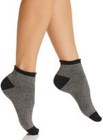 Thumbnail for your product : Kate Spade Metallic Micro Stripe Ankle Socks
