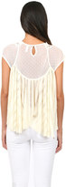 Thumbnail for your product : Free People Pointelle Top in Eggshell