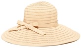 Thumbnail for your product : San Diego Hat Company Ribbon Bow Floppy Hat