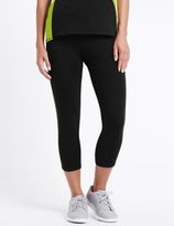 Thumbnail for your product : Marks and Spencer Cotton Rich Cropped Leggings