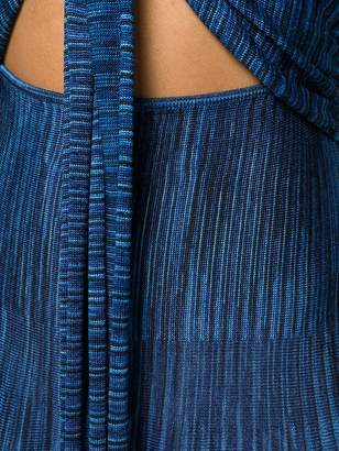 Jacquemus melange knit sleeveless dress