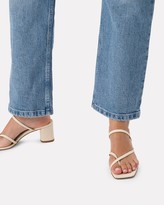 Thumbnail for your product : AEYDĒ Larissa Strappy Leather Sandals