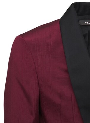 Amiri Tuxedo blazer w/ satin shawl collar