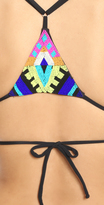 Thumbnail for your product : Mara Hoffman Beaded Triangle Bikini Top