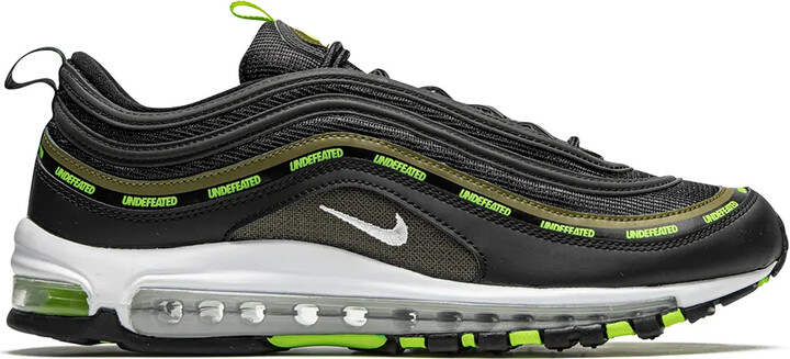 Nike x Undefeated Air Max 97 "Black Volt" sneakers