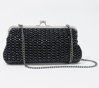 Patricia Nash Leather Beaded Frame 