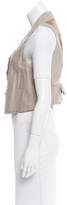 Thumbnail for your product : Nina Ricci Cropped Pocket-Accented Vest w/ Tags