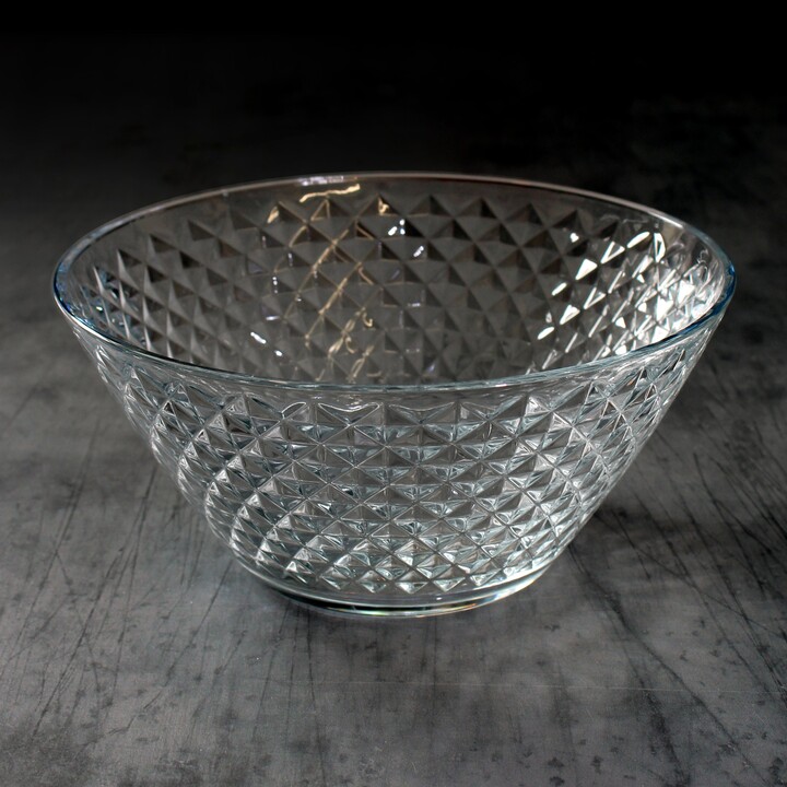 Dunelm Artemis Large Glass Bowl Clear - ShopStyle Servingware