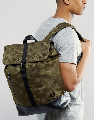 Fred Perry Camo Backpack