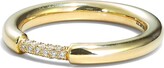 Thumbnail for your product : KatKim 18kt Yellow Gold Diamond-Embellished Ring