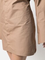 Thumbnail for your product : ATTICO Bell-Sleeve Shirt Dress