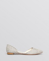 Thumbnail for your product : Alice + Olivia Pointed Toe D'Orsay Flats - Hilary Two Piece