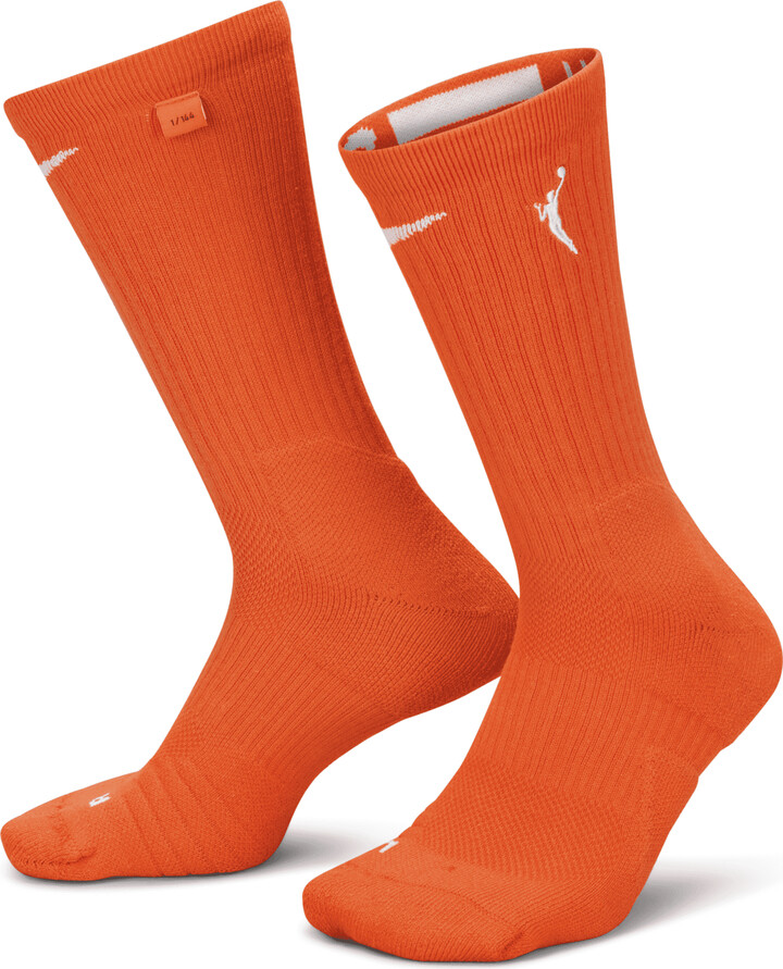 Nike WNBA Elite Unisex Basketball Crew Socks in Orange - ShopStyle